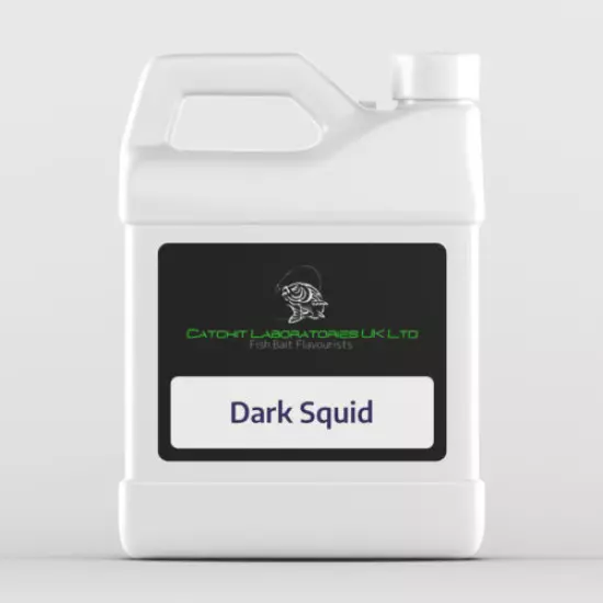 Highly Concentrated Dark Squid Flavour Liquid, for Fishing Bait, by Catchit Labs