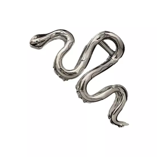 Metal Snake Hair Clip Claw Hair Accessory Snake Shape Shark Clip Fashion H7W3 щх