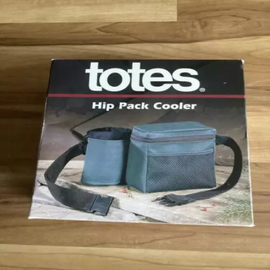 Vintage Green Totes Hip Pack Cooler New In Open Box Cooler & Cup Holder