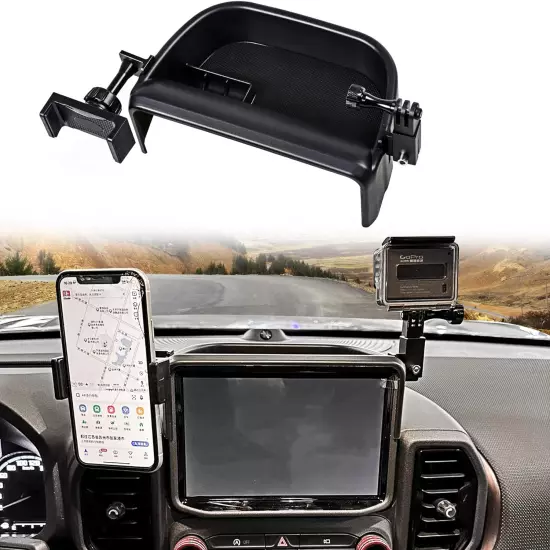 Dash Phone Holder Mount for Ford Bronco Sport 2021 2022 2023 2024 Accessories, D