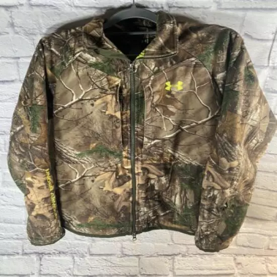 Under Armour Realtree Xtra Camo Hunting Rut Jacket Sz Medium