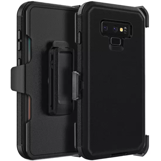 For Samsung Galaxy Note 9 Heavy Duty Shockproof Phone Case Cover / Belt Clip