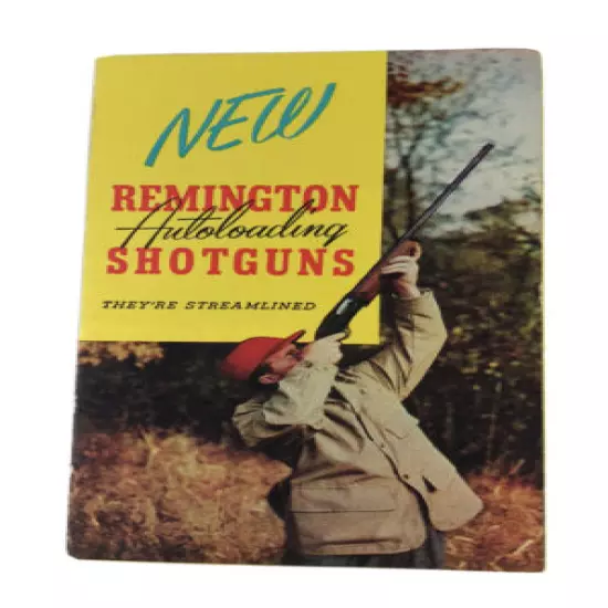 Vintage 1948/49 REMINGTON Autoloading Shotgun Brochure M-48 & 11-48 Intro