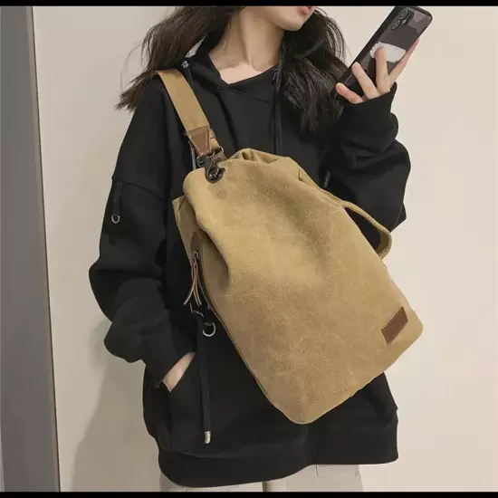 Canvas crossbody bags women Shoulder Bag Students Female Travel Bag