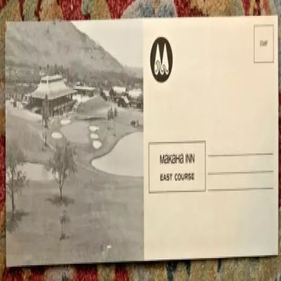 Oahu Hawaii c1975 MAKAHA INN Golf Course Scorecard Architect William P. Bell 