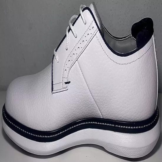 FootJoy Traditions Blucher Golf Shoes 57938 - White. Size 10 M