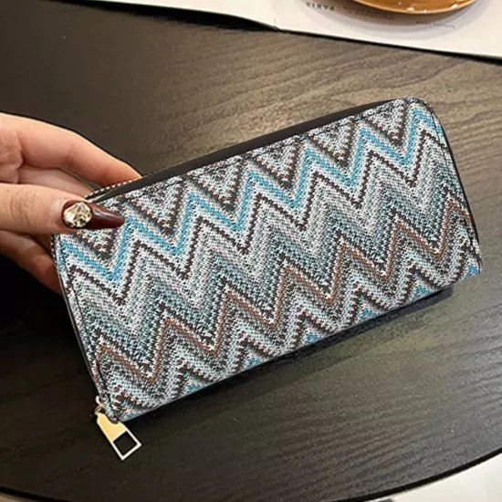 Wallet Long Zip Purse Card Phone Holder Case Women Clutch Handbag а)'