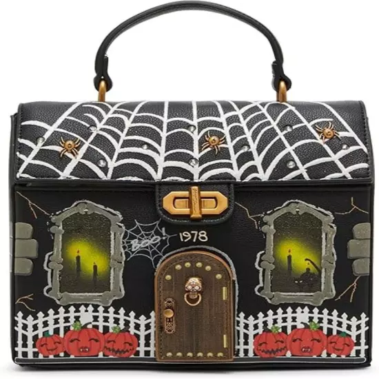 Betsey Johnson If You Got It Haunt It Halloween Haunted House Lite Up Crossbody