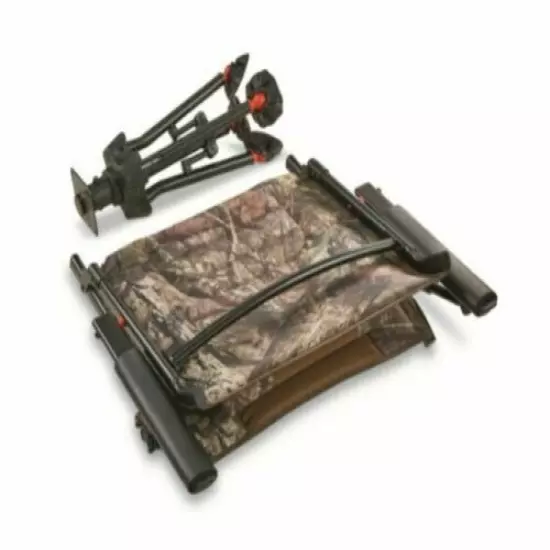 Portable Hunting Chair Armrest Blind Camo Foldable Camping Bonfire Fishing Seat