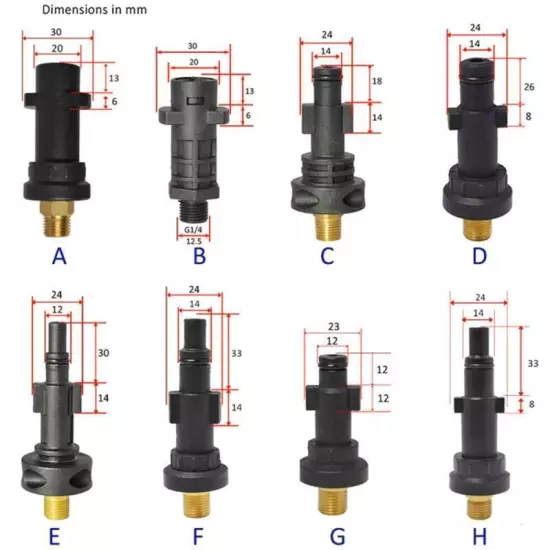 High Pressure Copper Adapter Fitting for 2300PSI - Easy Installation