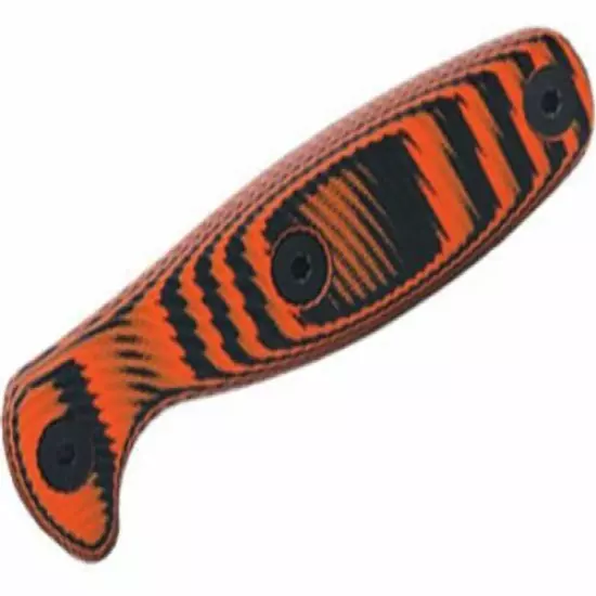 ESEE Knives Xancudo Handles Orange/Black G10 No Hole XAN2-HANDLE