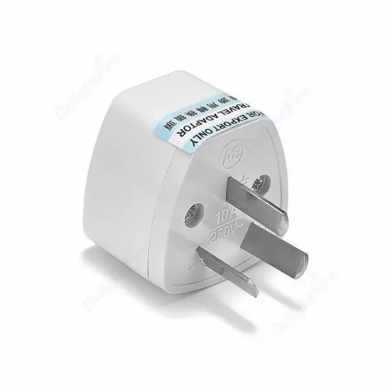 US UK EU Universal to AU Australia AC Power Adapter Plug Travel Converter