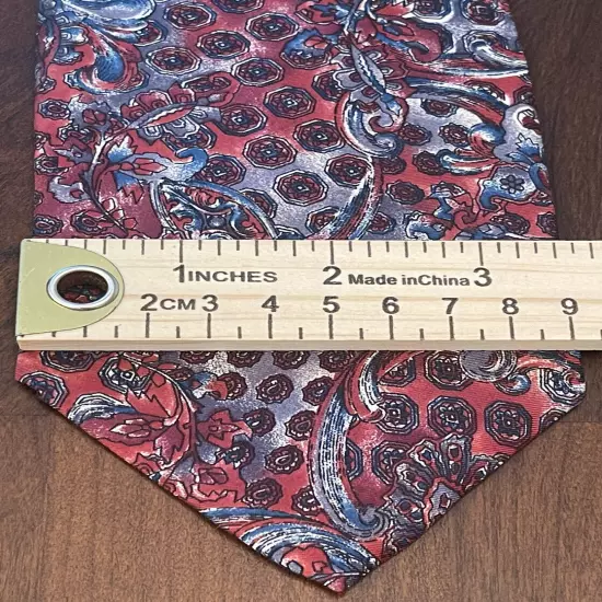 Bill Blass, Red, Blue, Men’s Neck Tie