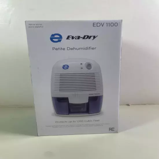 Eva-Dry Petite Dehumidifier Protects 1100 Cubic Feet EDV 1100