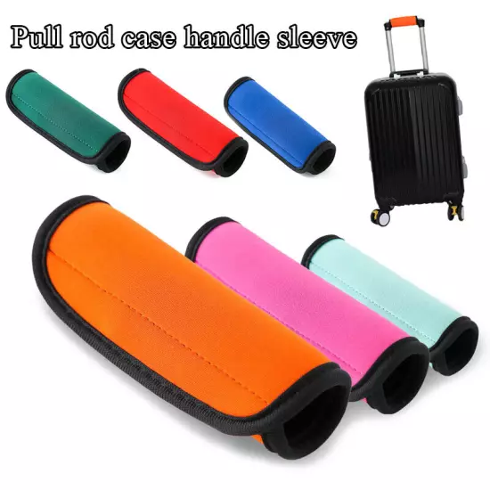 Luggage Handle Wrap Grip Identifier Stroller Grip Protective Cover for Suitcase-