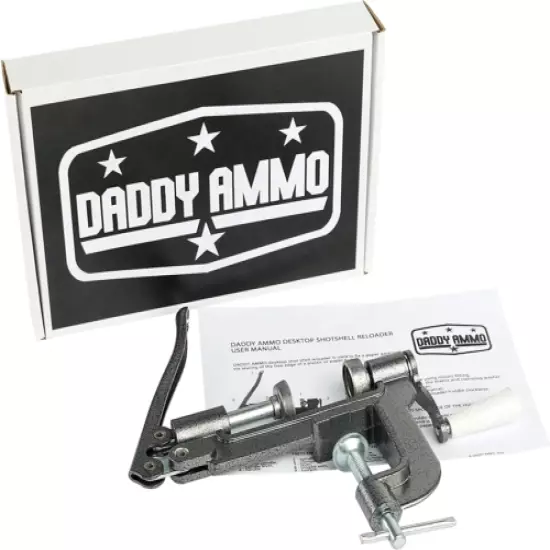 DADDY AMMO Shotshell Reloader - 12 Gauge Reloader Shotgun Reloading Supplies