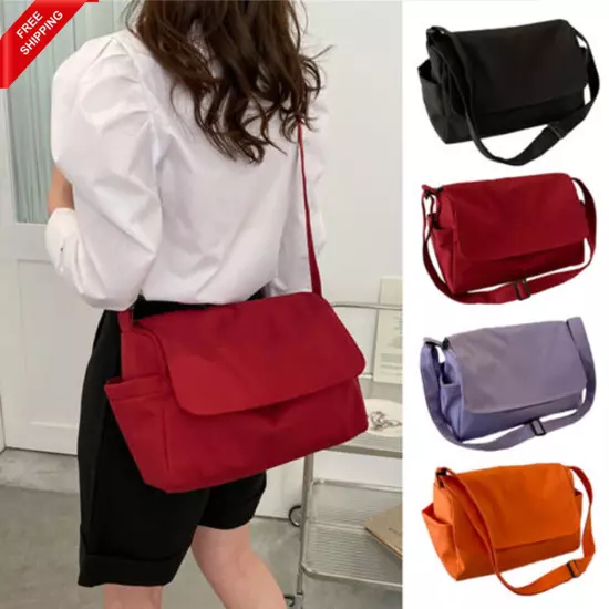 Large Capacity Women' Shoulder Bag Oxford Cloth Totes Handbag Crossbody Bag New