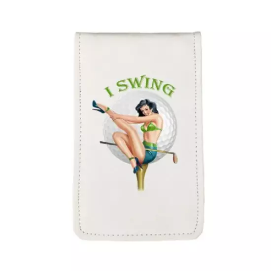 I Swing Pinup Sunfish Golf Scorecard Yardage Book Holder Cover