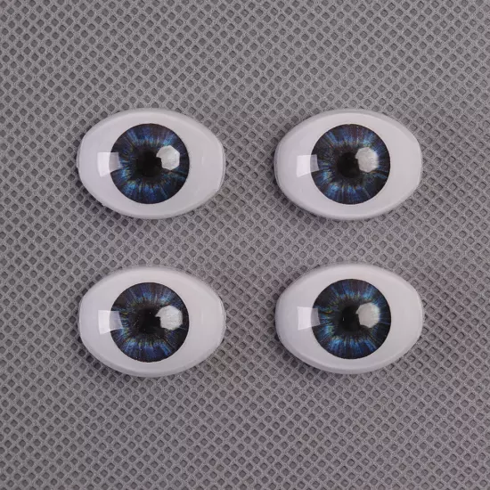 2x Lifelike Reborn Baby Doll Eyes Acrylic Eyeball For Newborn Doll Supplies DIY