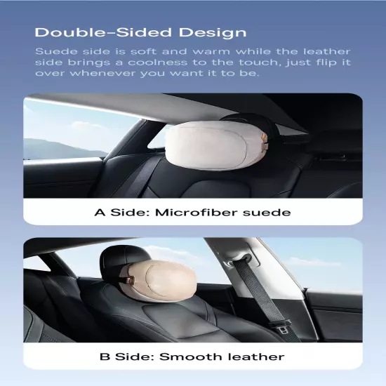 Car Headrest Pillow Car Driving Neck Pillow Headrest Cushion Rest Accessories