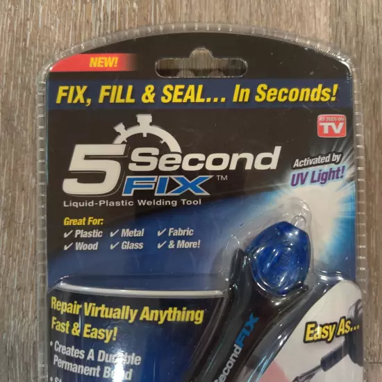 Ontel: 5 Second Fix UV Light & Liquid Plastic Welding Tool - As Seen On TV *NEW*