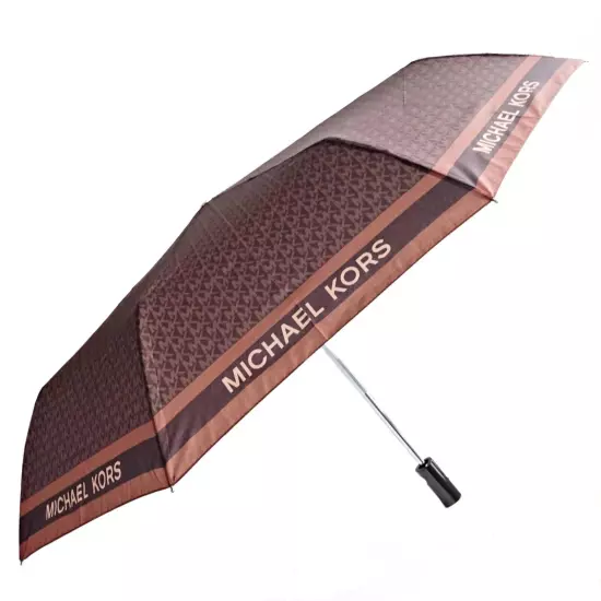 Michael Kors Umbrella Travel Braun New