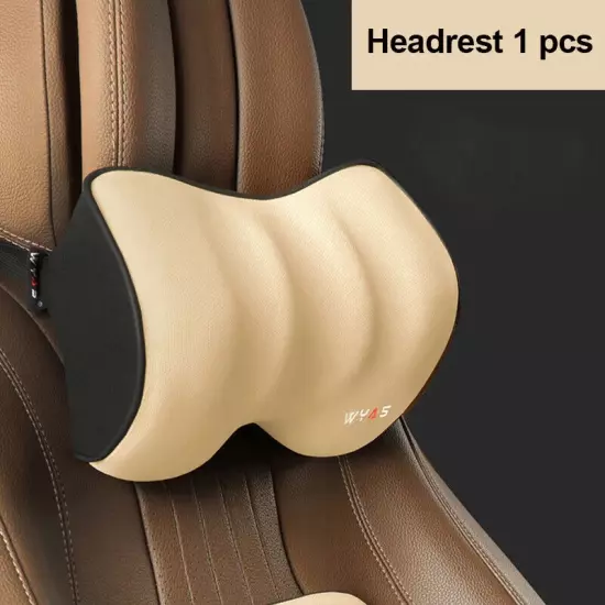 Memory Foam Car Lumbar Support Back Cushion Car Seat Neck Auto Pillow Cushion