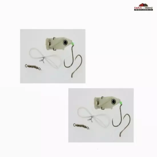 Pro-Troll Roto Chip Electronic Bait Holder #5A 2312 Glow White ~ 2 Pack