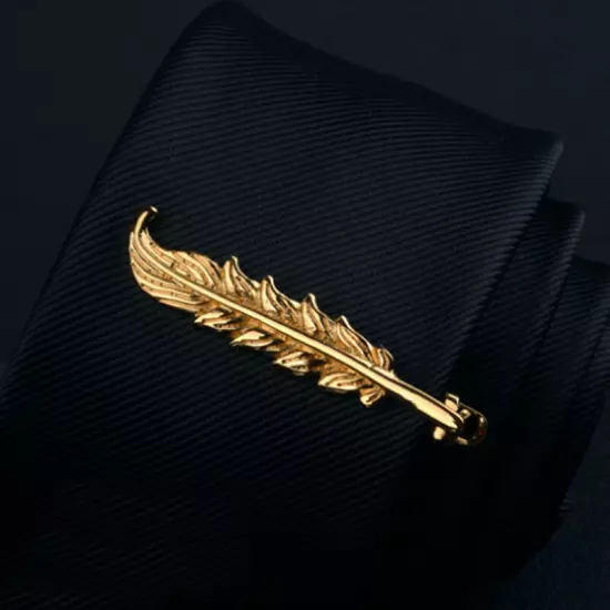 Men's Metal Tie Clip Necktie Pin Clasp Clamp Wedding Party Shirt Suit