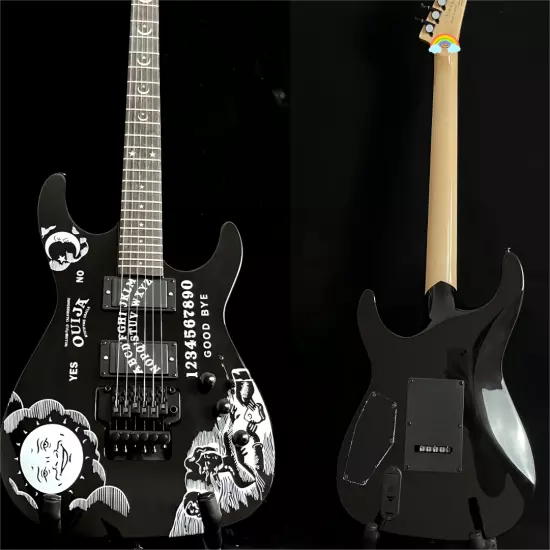 Kirk Hammett Ouija Black Signature Electric Guitar with EMG Pickups