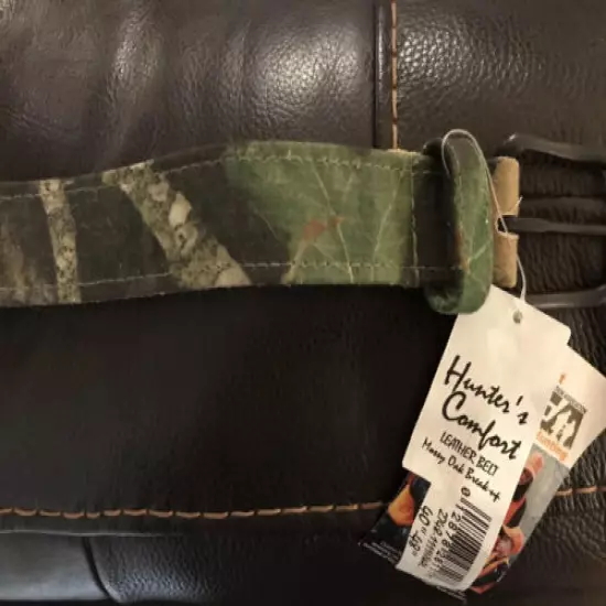 Hunter’s Comfort LEATHER CAMO BELT ‼️Free Shipping ‼️