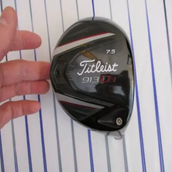 Titleist 913 D3 7.5* Driver Head Only- Takes Your 913 910 917 Shaft- Tour Issue