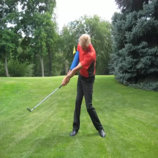 Golf Training Aid-Left Hand-Are You Bending Your-The "Straight Arm"-standard