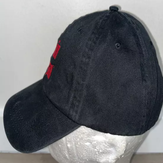 Captain Morgan Black Hat Adjustable OSFM Toppers Embroidered Promotional Promo