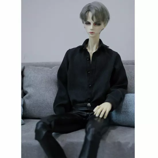 BJD Man Dolls 1/3 Cool Uncle Male Bare Resin Jointed Doll Eyes Face Makeup Toy