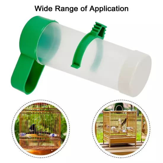 Feeder For Parakeet Parrot Plastic Water Waterer 60/90/140/150ml Automatic