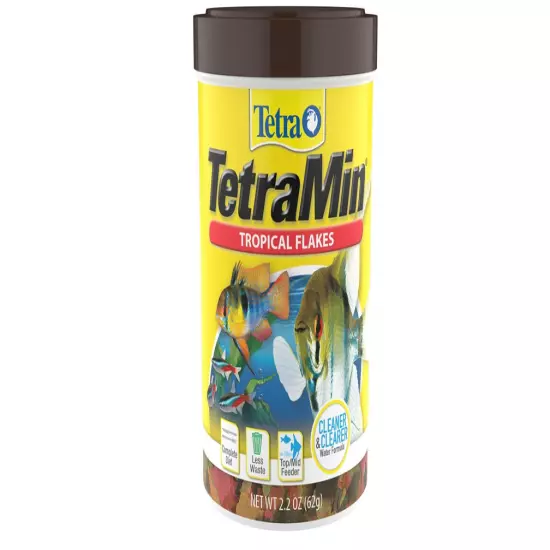 TetraMin Nutritionally Balanced Tropical Flake Food,Tropical Fish, Select Size.