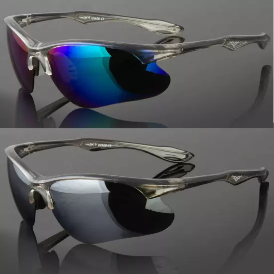 Premium Sport POLARIZED Sunglasses CYCLING,DRIVING New Wrap Around US Same day