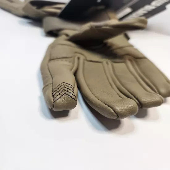 BLACKHAWK S.O.L.A.G Recon Tactical Gloves Made with Kevlar Leather Coyote Small