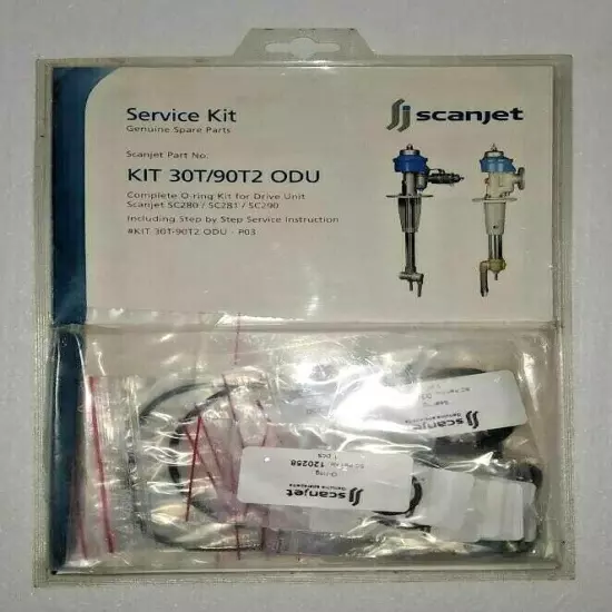 SCANJET SERVICE KIT GENUINE SPARE PARTS 30T/90T2 ODU COMPLETE O-RING KIT DRIVE 