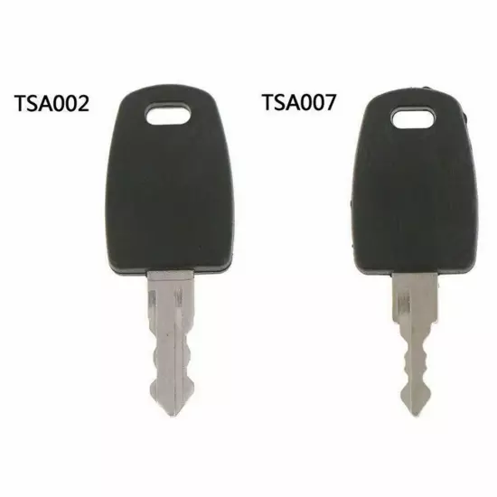 2 Key Set TSA 007 TSA 002 Master Luggage Keys, Universal Master Locks Compatible