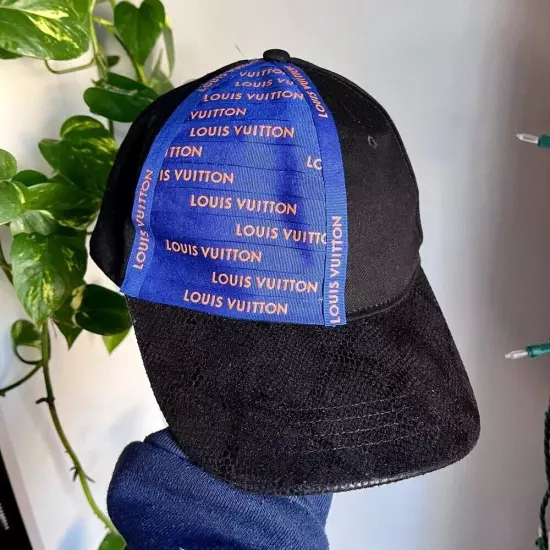 Louis Vuitton Ribbon Embellished Hat