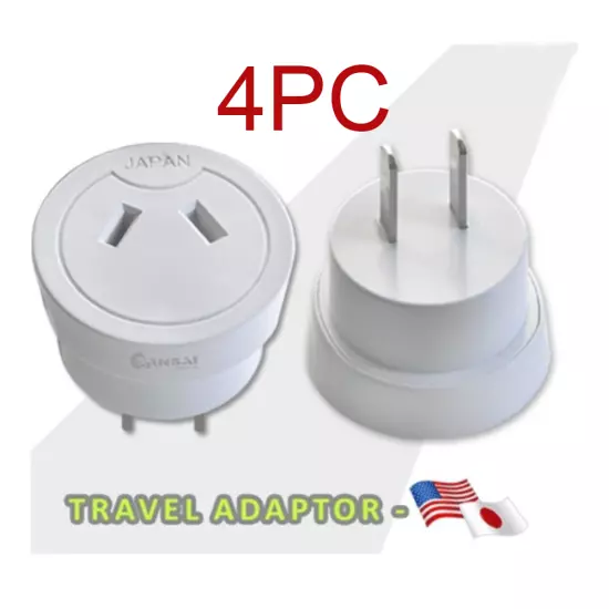 New Travel Adapter Power Socket to Plug Australia To Japan USA Canada Adaptor