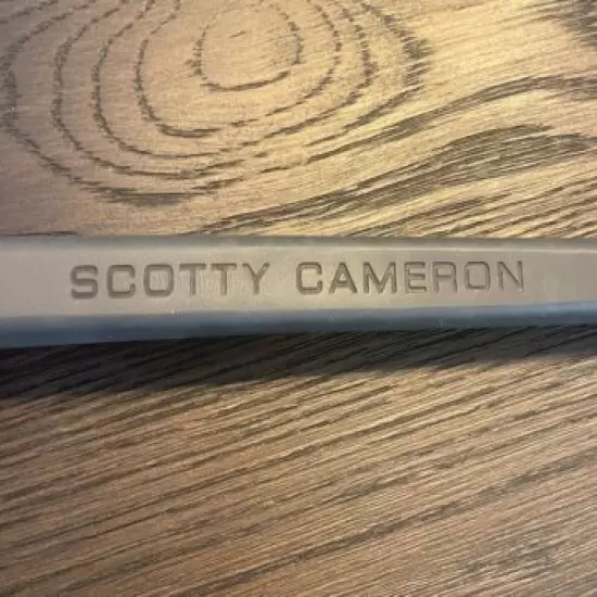 New - Scotty Cameron Straight Letters Gray Pistolini Putter Grip