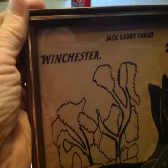 Winchester & Western Vintage Jack Rabbit Target 