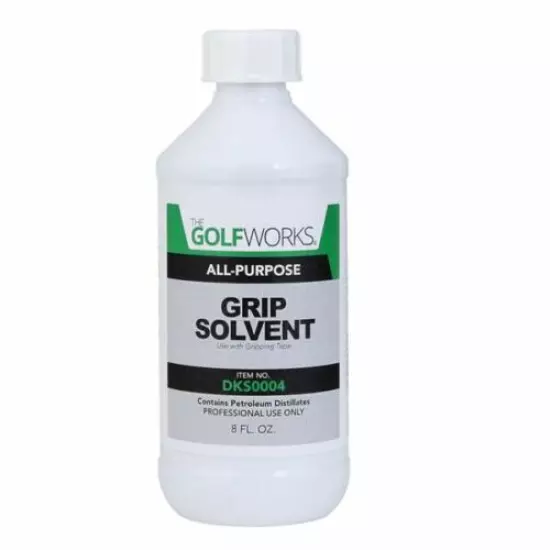 GolfWorks Professional Golf Club Re-Grip Kit -Tape, Solvent, Clamp, Instruction