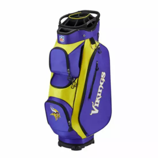 New Wilson Minnesota Vikings NFL Golf Cart Bag