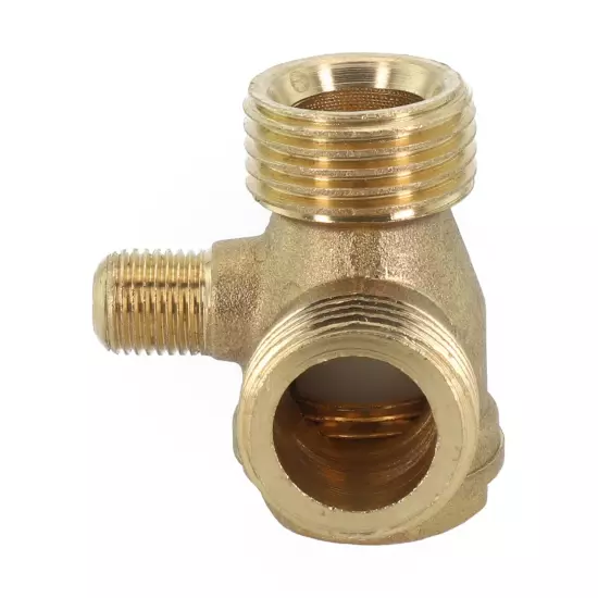 Reliable Copper Check Valve for Air Compressor Easy Installation 20x20x10mm