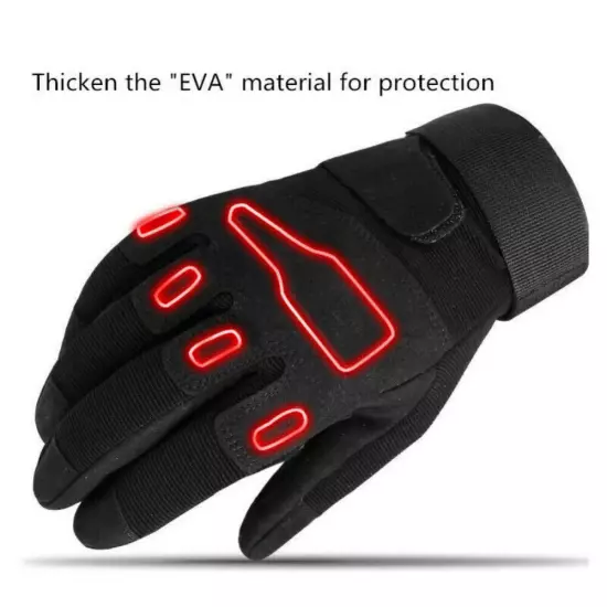 Tactical Gloves Tough Outdoor Military Combat Gloves Full Finger Cycling Gloves