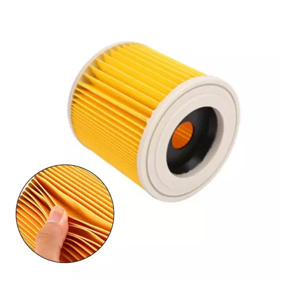 1 X Cartridge Filters For MV2 WD2.200 WD3.500 A2504 A2654 Vacuum Cleaner